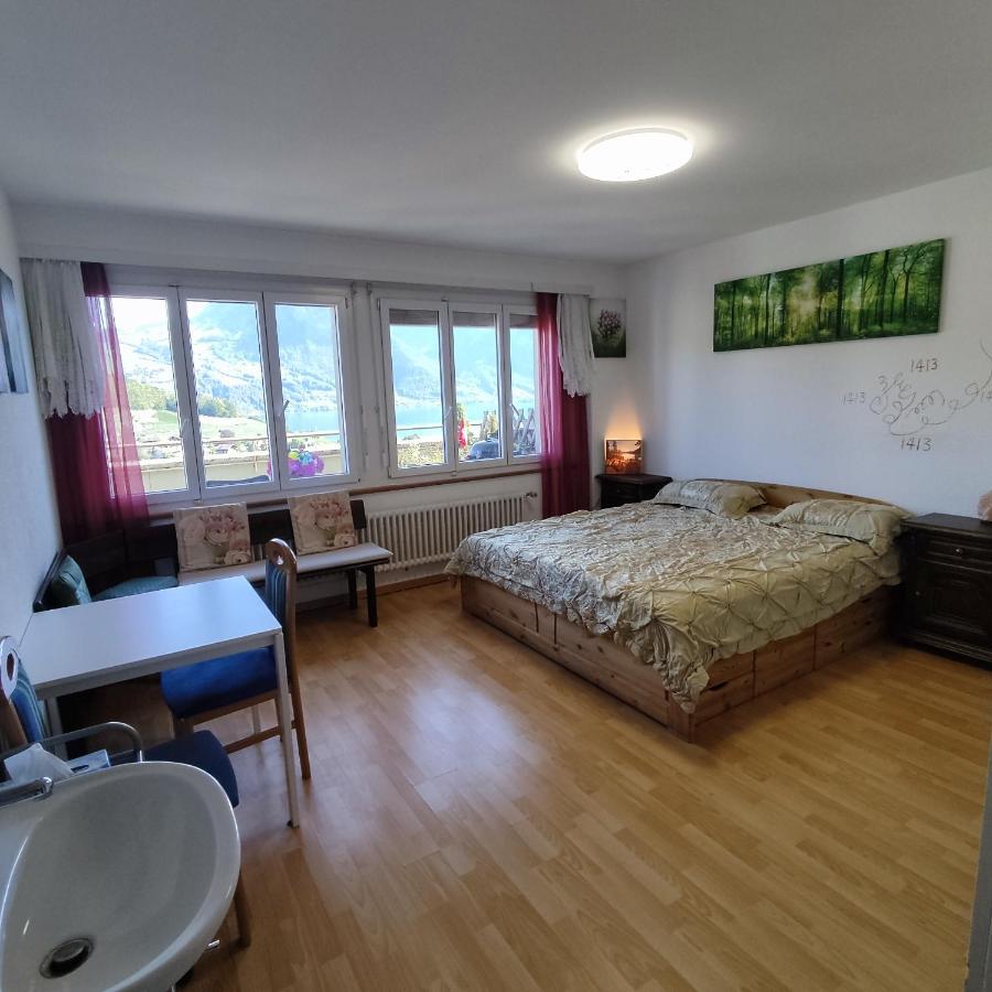 Spiez Lakeview By The Station Room C المظهر الخارجي الصورة